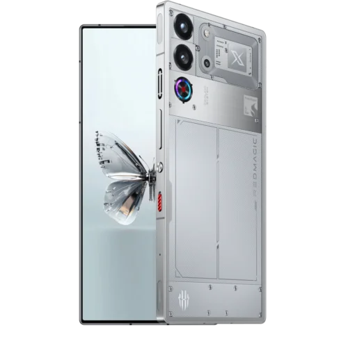 nubia red magic 10 pro silver transparente